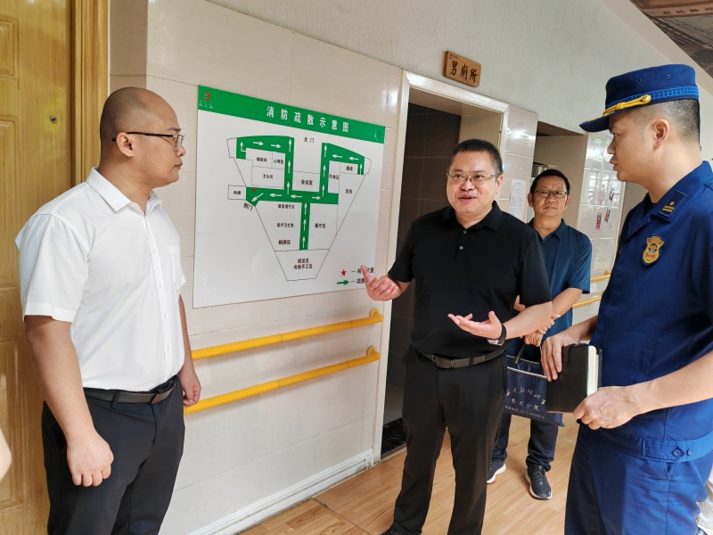 攀枝花市領導蒞臨壽樂康檢查督導安全工作